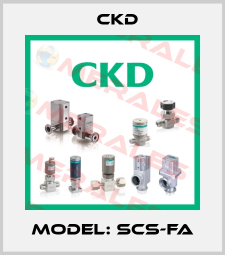 Model: SCS-FA Ckd