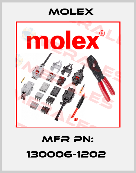 MFR PN: 130006-1202  Molex
