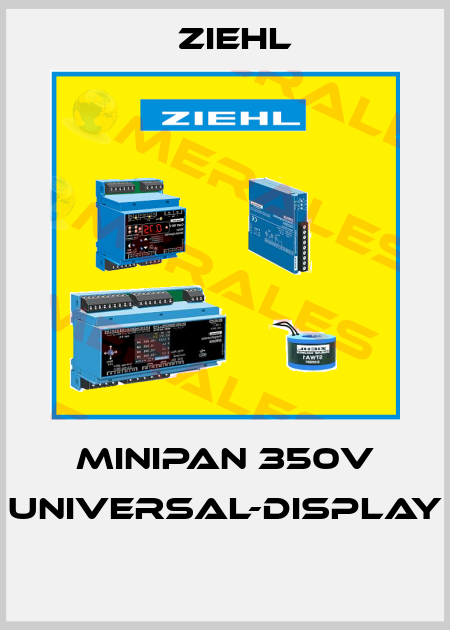 MINIPAN 350V UNIVERSAL-DISPLAY  Ziehl