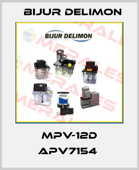 MPV-12D APV7154  Bijur Delimon