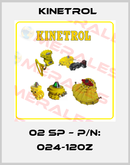 02 SP – P/N: 024-120Z Kinetrol