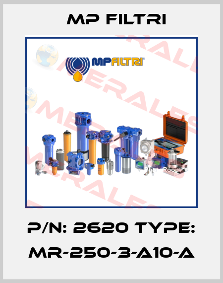 P/N: 2620 Type: MR-250-3-A10-A MP Filtri