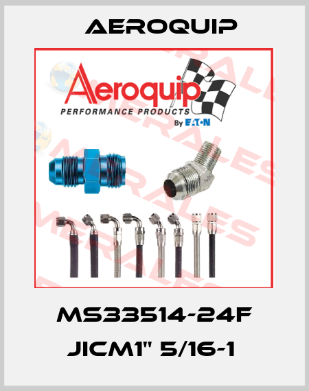 MS33514-24F JICM1" 5/16-1  Aeroquip