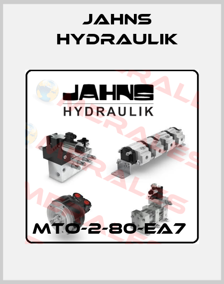 MTO-2-80-EA7  Jahns hydraulik