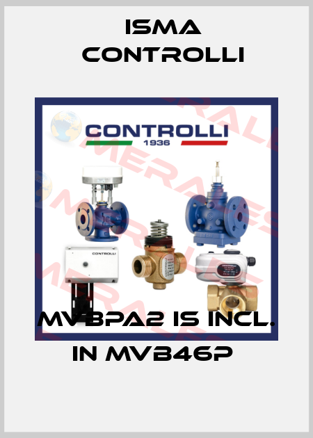 MVBPA2 IS INCL. IN MVB46P  iSMA CONTROLLI