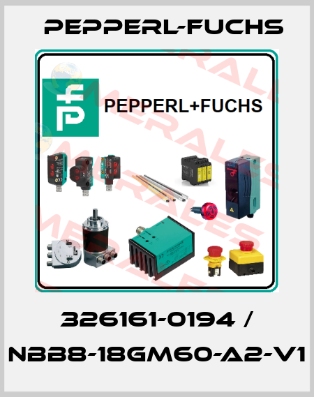 326161-0194 / NBB8-18GM60-A2-V1 Pepperl-Fuchs