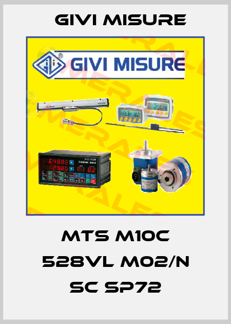 MTS M10C 528VL M02/N SC SP72 Givi Misure