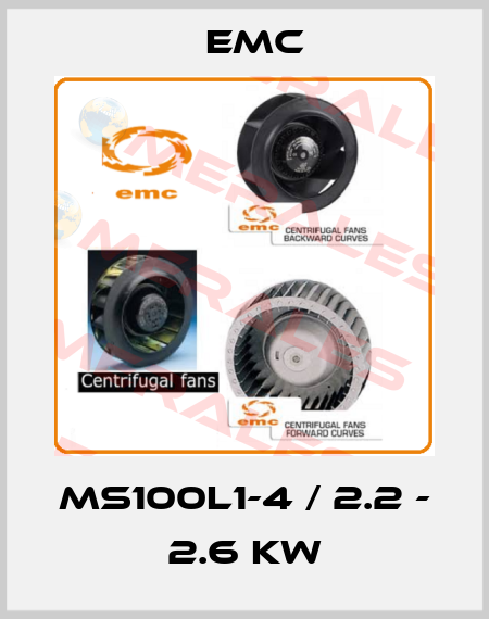 MS100L1-4 / 2.2 - 2.6 KW Emc