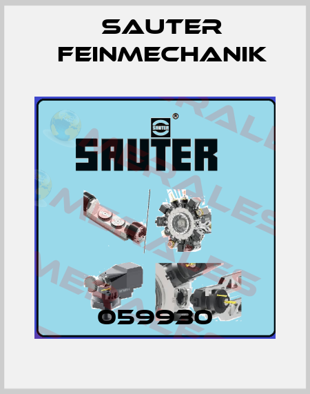 059930 Sauter Feinmechanik