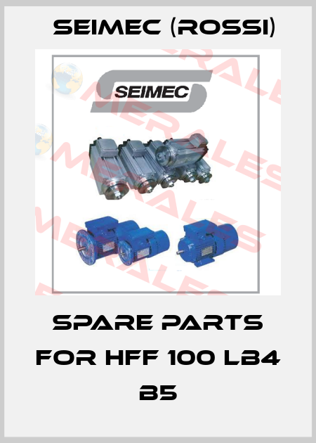 Spare parts for HFF 100 LB4 B5 Seimec (Rossi)