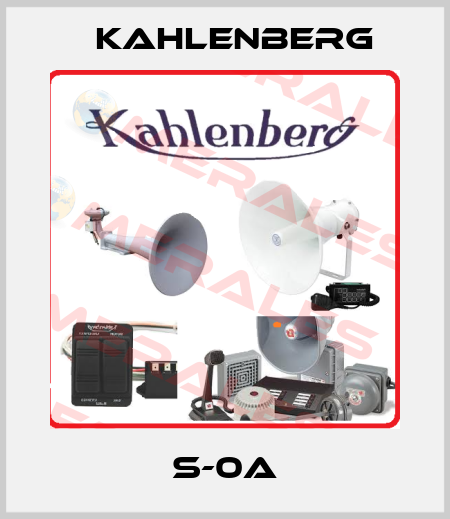 S-0A KAHLENBERG
