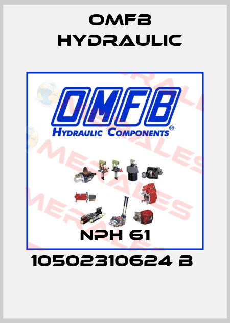 NPH 61 10502310624 B  OMFB Hydraulic