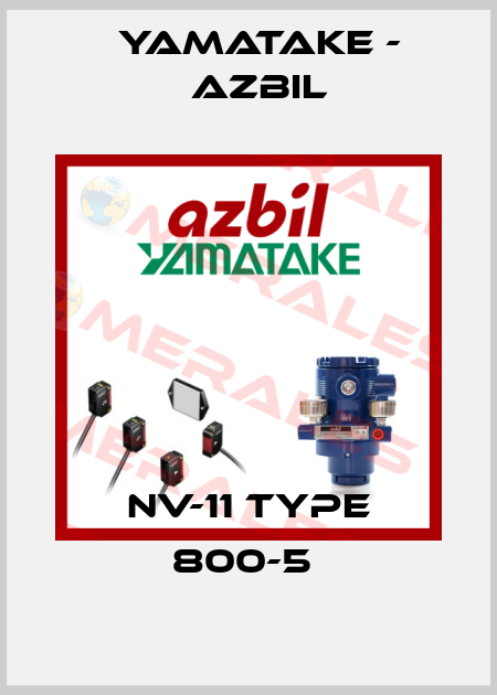 NV-11 TYPE 800-5  Yamatake - Azbil