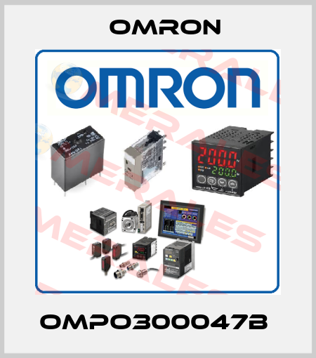 OMPO300047B  Omron