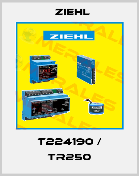 T224190 / TR250 Ziehl