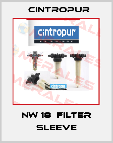 NW 18  Filter sleeve Cintropur