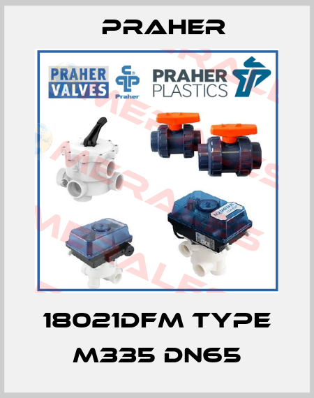 18021DFM Type M335 DN65 Praher