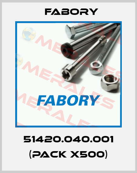 51420.040.001 (pack x500) Fabory