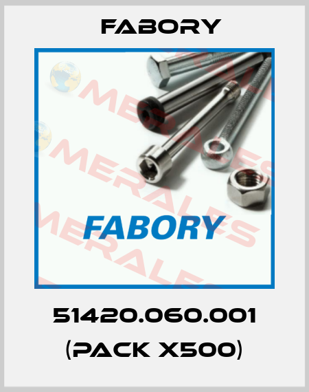 51420.060.001 (pack x500) Fabory