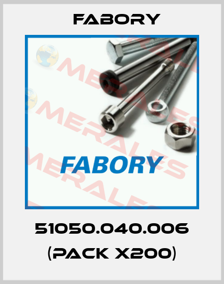 51050.040.006 (pack x200) Fabory