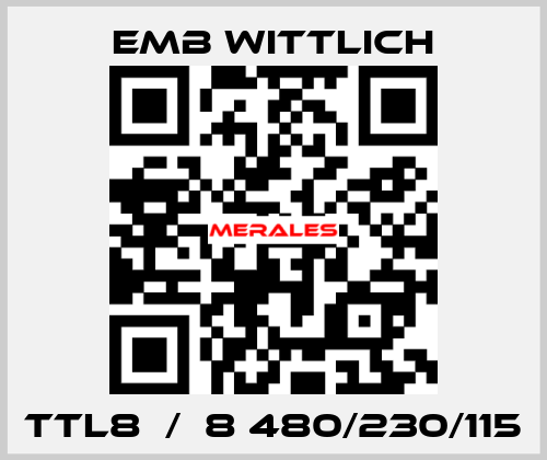 TTL8  /  8 480/230/115 EMB Wittlich
