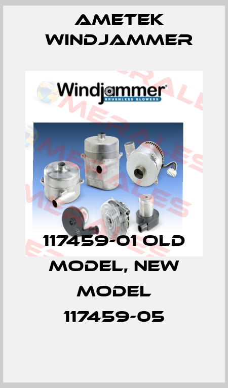 117459-01 old model, new model 117459-05 Ametek Windjammer