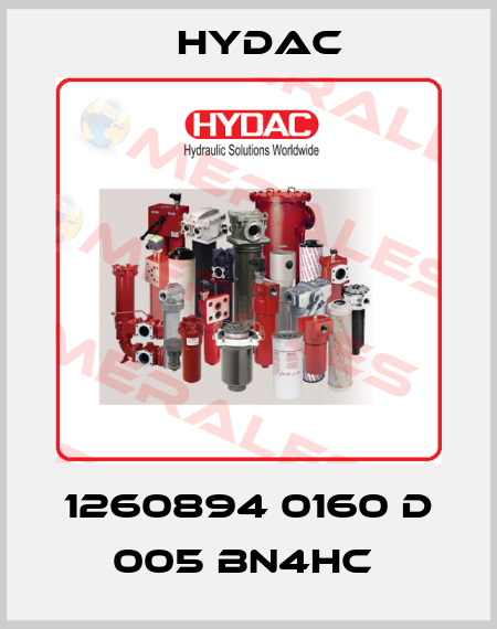 1260894 0160 D 005 BN4HC  Hydac
