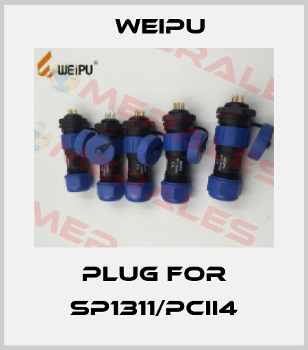 plug for SP1311/PCII4 Weipu