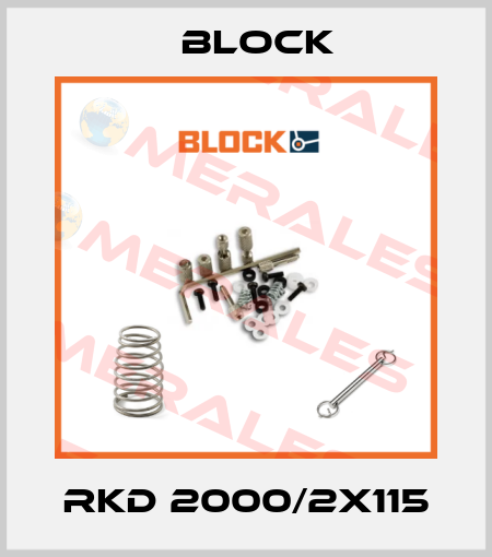 RKD 2000/2x115 Block