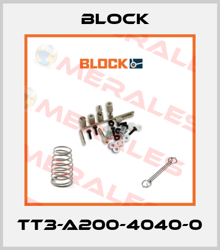 TT3-A200-4040-0 Block