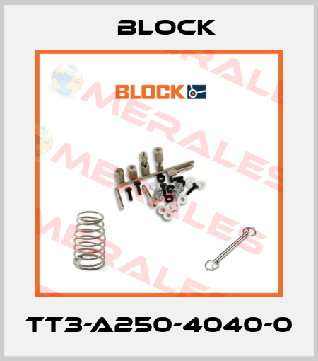 TT3-A250-4040-0 Block