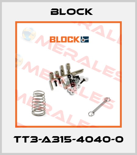 TT3-A315-4040-0 Block
