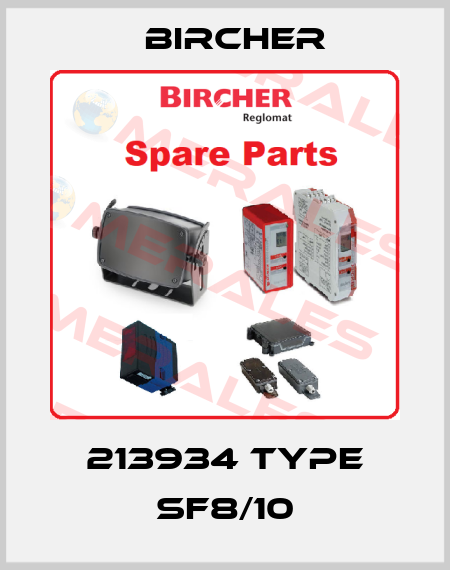 213934 Type SF8/10 Bircher