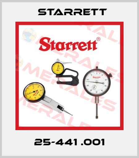 25-441 .001 Starrett