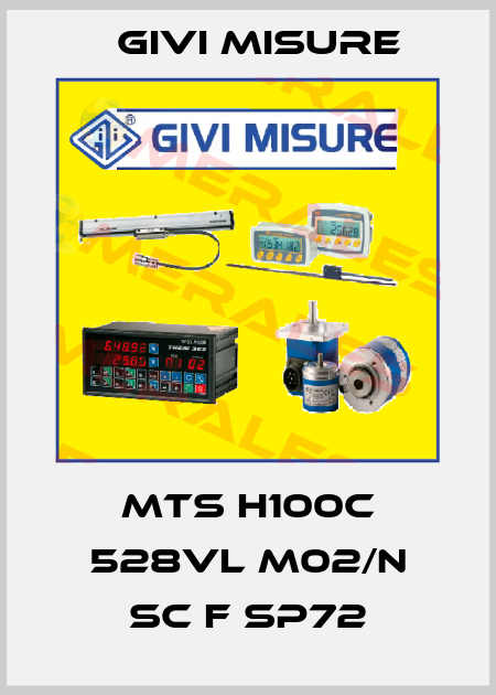 MTS H100C 528VL M02/N SC F SP72 Givi Misure