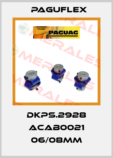 DKPS.2928 ACAB0021 06/08mm Paguflex
