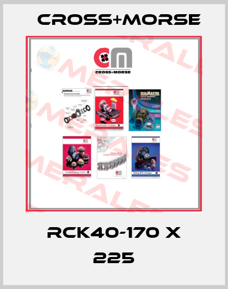 RCK40-170 x 225 Cross+Morse