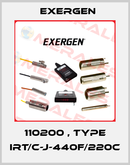 110200 , type IRt/c-J-440F/220C Exergen