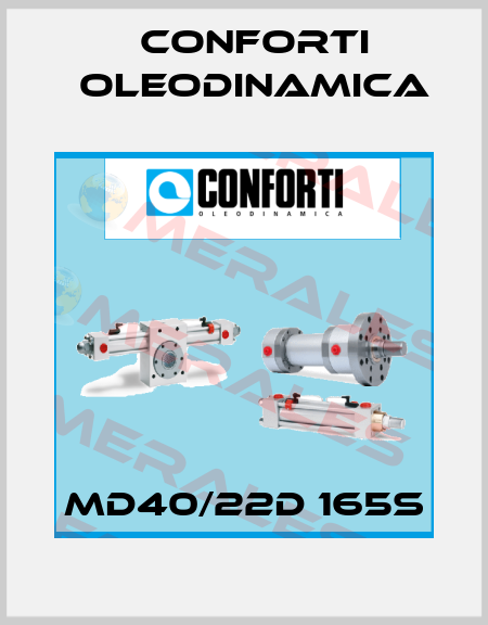 MD40/22D 165S Conforti Oleodinamica