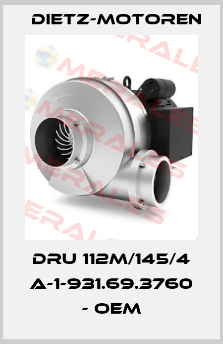 DRU 112M/145/4 A-1-931.69.3760 - OEM Dietz-Motoren