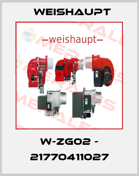 W-ZG02 - 21770411027 Weishaupt