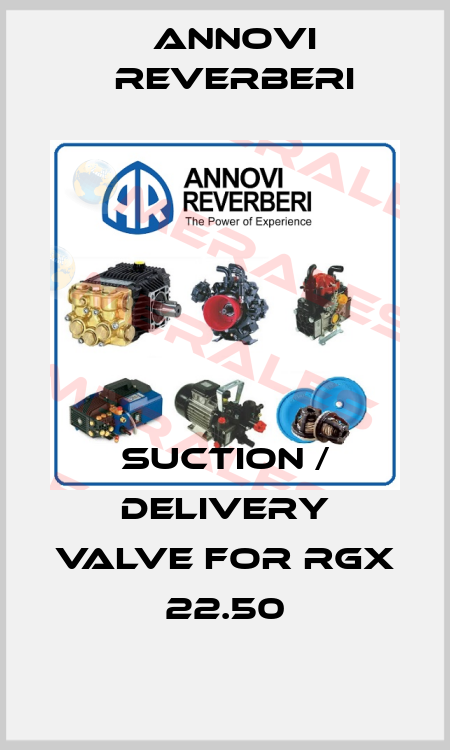 Suction / Delivery valve for RGX 22.50 Annovi Reverberi
