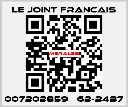 007202859   62-24B7 LE JOINT FRANCAIS