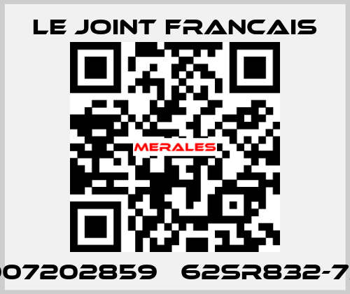 007202859   62SR832-75 LE JOINT FRANCAIS