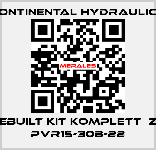 Rebuilt Kit komplett  zu PVR15-30B-22 Continental Hydraulics