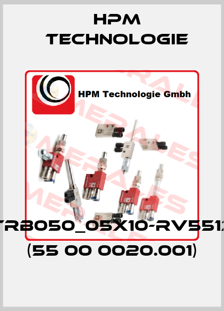 HTRB050_05x10-RV5513F (55 00 0020.001) HPM Technologie