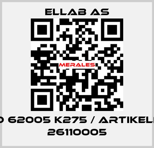 PRD 62005 K275 / Artikelnr.: 26110005 ELLAB AS