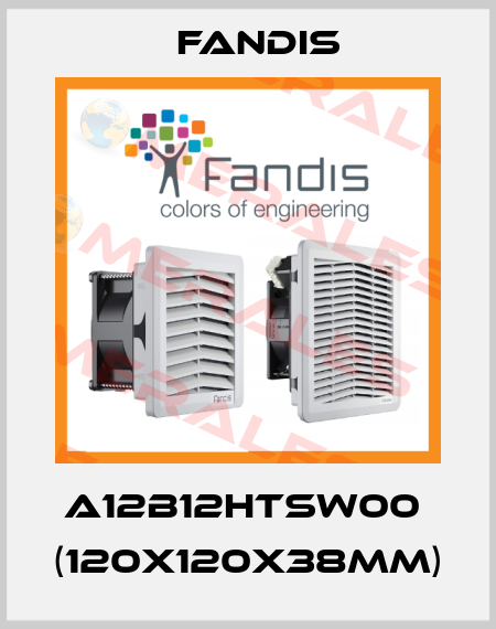 A12B12HTSW00  (120X120X38MM) Fandis