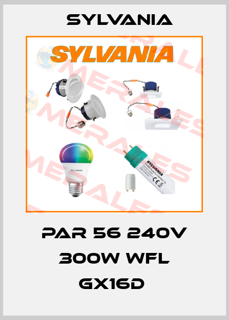 PAR 56 240V 300W WFL GX16D  Sylvania