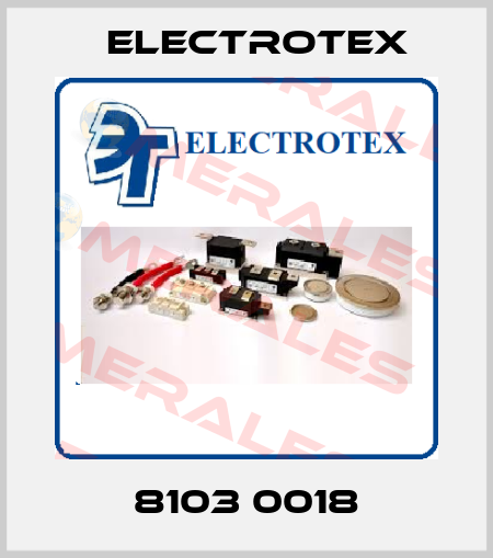 8103 0018 Electrotex